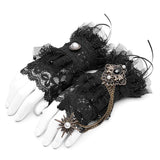 Sexy Königin Spitze Vintage Handschuhe