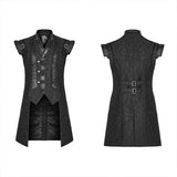 Punk Hanfu Mittellange Weste