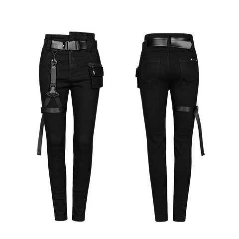 Diablo War-hee "Serie abnehmbare Loop Denim Jeans