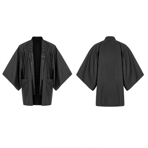 Japanischer Mantel des Punkmetallkriegers