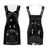 Glamour Tight Sexy Jumpsuit Kurzer Rock