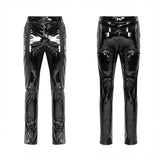 Punk Mechanical Patent pu Lederhose