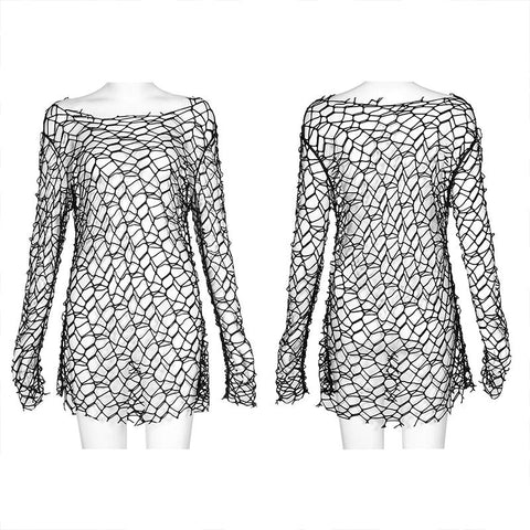 Punk täglich Big Mesh T-Shirt