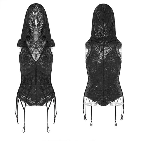 Nachtelfenengel mit Kapuze T-Shirt