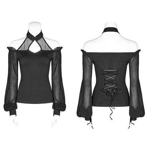 Gothic mysteriöse Seele Langarm T-Shirt