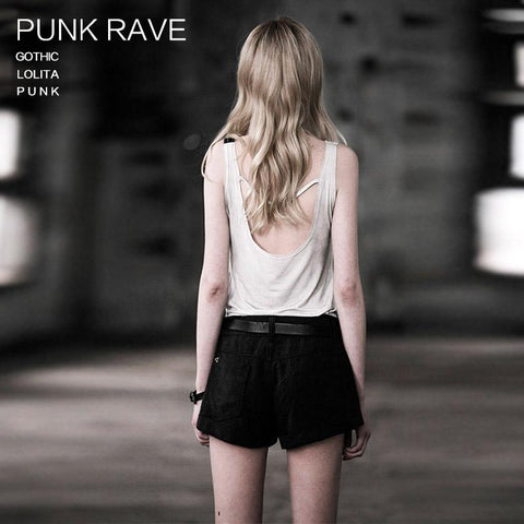 Ärmelloses Punk-Shirt für den Digitaldruck