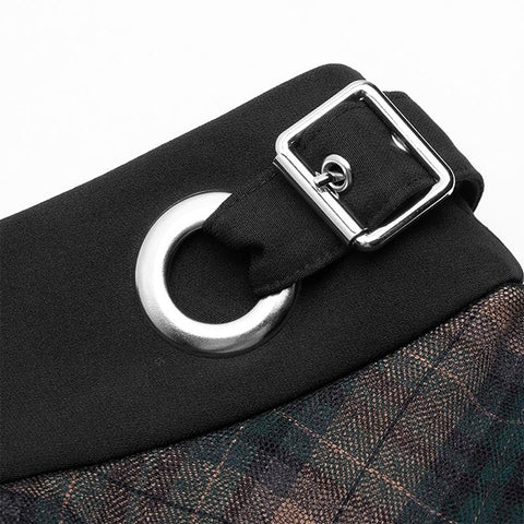 Täglicher dunkler Netzrock