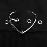 Faltenkleid im Hemdstil