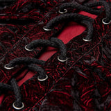 Gothic Shirt aus Samt