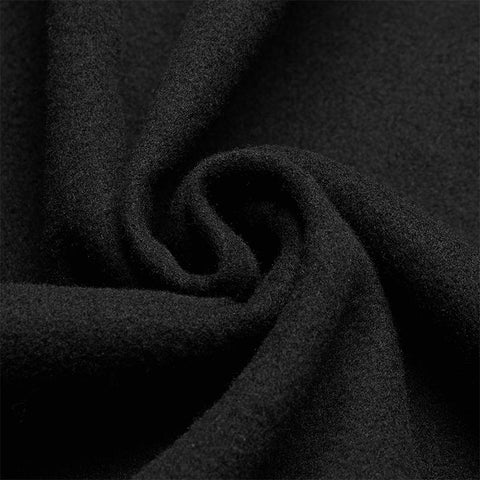 Lendenkordelzugdekoration langer Mantel (mit Seil)