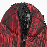 Goth Mottled Beaded Waist Seal Coset