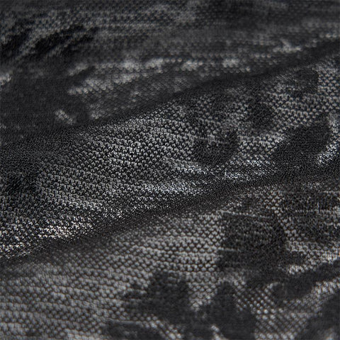 Dreieckiges Gesichtstuch aus gotischem Jacquard