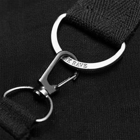 Punk Rebellious Girl Unregelmäßiges Kleid