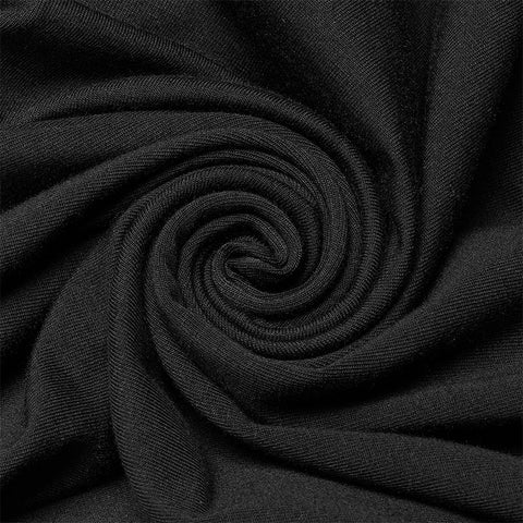 Punk enges verspieltes Lotuskleid