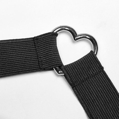 Schwarzer gefälschter zweiteiliger Rock