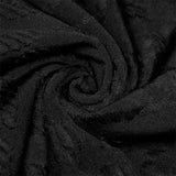 Goth schwarze Flammengamaschen