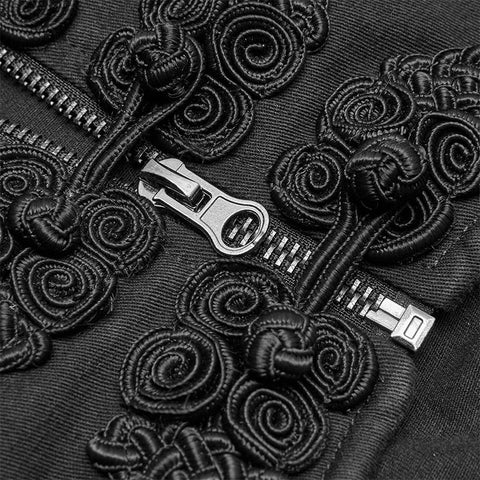 Steampunk Stonewashing Spitzenmantel