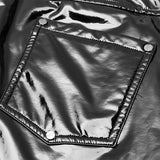 Punk Mechanical Patent pu Lederhose