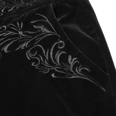 Exquisite Gothic bestickte Hose