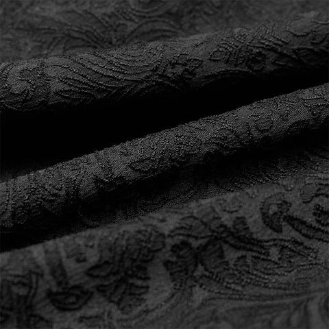 Gothic Daily Jacquard Langarmhemd