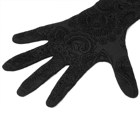Gotische tägliche Spitzenhandschuhe