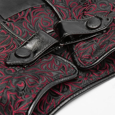 Blutige Jacquardjacke im chinesischen Stil