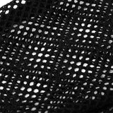 Punk tägliche Rhombus Mesh Handschuhe