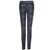 Mode Black Ladies Punk Pants für Frauen