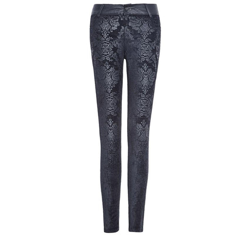 Mode Black Ladies Punk Pants für Frauen