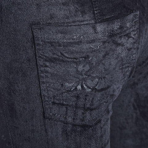 Mode Black Ladies Punk Pants für Frauen