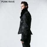 Ausgefallene farbenfrohe gothic weste