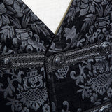 Ausgefallene farbenfrohe gothic weste