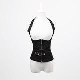 Enges schwarzes süßes sexy Zubehörkorsett