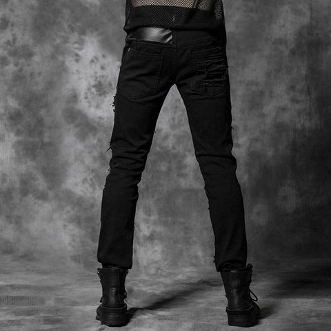 Mode Neues Design Sexy Denim Harem Jean Punk Hose