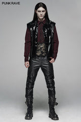 Punk Elastic PU Lederhose