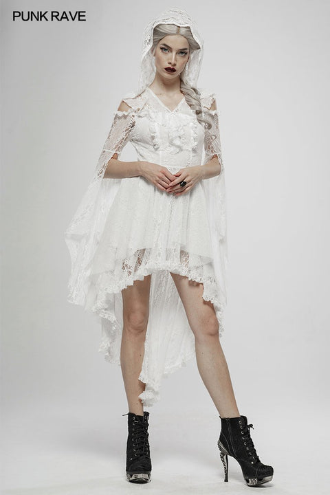 Wilderness Witch Lace Irregular Dress