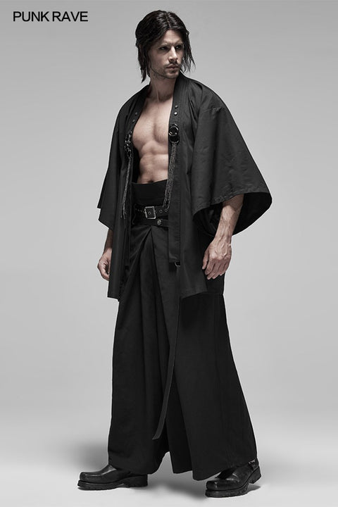 Japanischer Mantel des Punkmetallkriegers