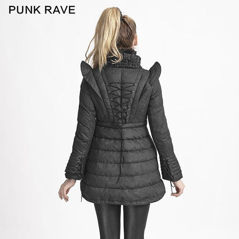 Original Design lange gotische Jacke für Frauen