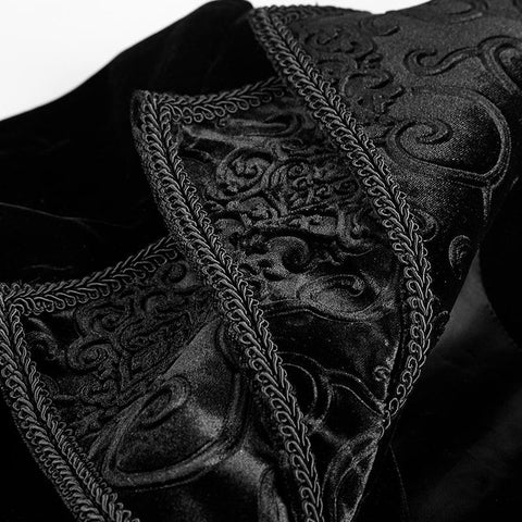 Mystery Women Jacket Eleganter gotischer Mantel mit Spitze
