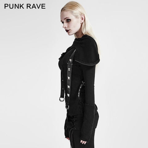 Street Decadent Style Punk Hoodies Strickpullover