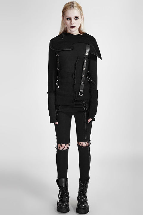 Street Decadent Style Punk Hoodies Strickpullover