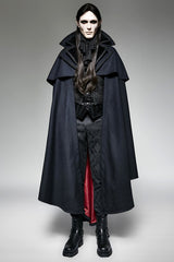 Luxus gotische Trenchcoats mit Muster wie Vampire Count Cape