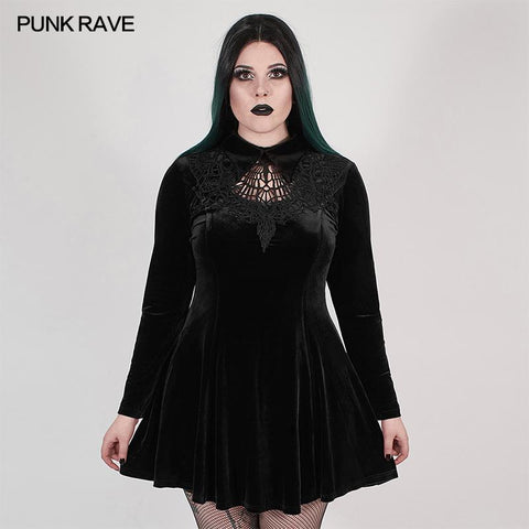 Gothic Dark Night Vines Kleid