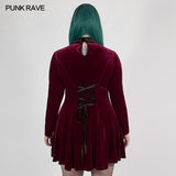 Gothic Dark Night Vines Kleid