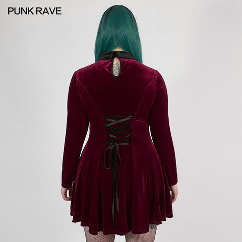 Gothic Dark Night Vines Kleid