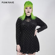Gothic Dark Night Vines Kleid