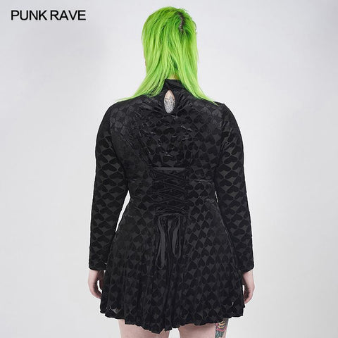 Gothic Dark Night Vines Kleid