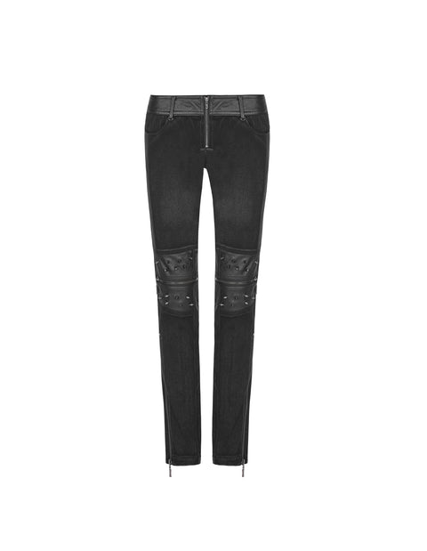 Punk Hübsche Röhrenjeans