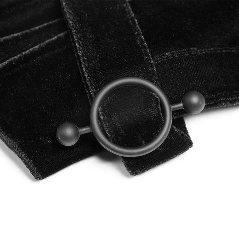 Samt Japanisches Stickkleid