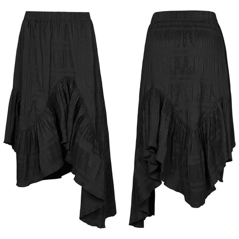 Unregelmäßiger langer Überrock